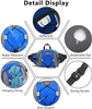 Hiking Fanny Pack Large Waist Bag for Men Women with Bottle Holder Water Resistant Lumbar Pack