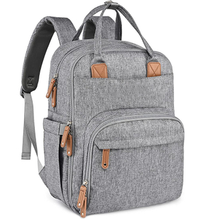 Amazon Best Seller Multifunction Mommy Travel Backpack with Portable Changing Pad Diaper Bag Backpack