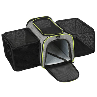 2020 Hot Sale Wholesale Customized Expandable Pet Carrier for Small Cats Dogs And Animals Portable Pet Travel Carrier