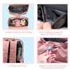 2021 Wholesale Portable Mother Baby Sleeping Bag with Changing Bed Foldable Diaper Backpack Bag