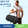 Custom Logo Waterproof Sports Bag Large Capacity Workout Bag Fitness Sports Duffle Bag for Gym Swimming Yoga