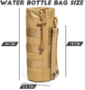 Amazon Hot Selling Water Bottles Pouch Bag Tactical Drawstring Molle Water Bottle Holder