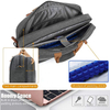 17.3 Inches Laptop Messenger Bag Shoulder Bag Canvas Backpack Oxford Cloth Multi-Functional Briefcase for Laptop