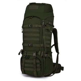 Outdoor 65+10L Internal Frame Backpack For Hiking Hunting​ with Rain Cover
