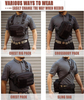 OEM ODM Custom Multi Usage Tactical Expandable Chest Bag Quick Access Outdoor Hunting Hiking Running Vest