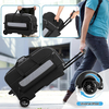 Wholesale Large Sports Duffel Bag Retractable Handle Extends 3 Ball Roller Bowling Bag with Lockable Button