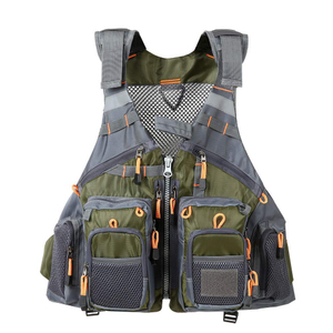 Multifunction Safety Life Jacket Sailing Boating Kayak Floating Breathable Fly Fishing Vest