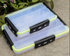 Dowsen 3600/3700 Tray Tackle Box Plastic Storage Organizer Box with Removable Dividers Fishing Tackle Box