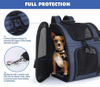 2021 Factory Price OEM/ODM Sac A Dos Chat Chien Extensible 90% Sac Transport Pour Chat Petit Chien Respirant Pet Backpack