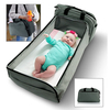Muti-fuctional Mommy Bag Foldable Baby Bed Bassinet Functions Diaper Bag and Changing Station Easy Folding for Travel
