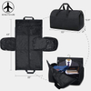 Waterproof Garment Bags Convertible Suit Travel Bag With Shoes Compartment