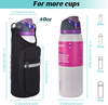 OEM ODM Custom Portable Gym Hiking Cup Holder Pouch Water Resistant Shockproof Magnetic Water Bottle Bag