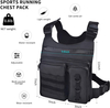 OEM ODM Custom Sports Outdoor Chest Bag Breathable Water & Wear Resistant Lightweight Running Vest