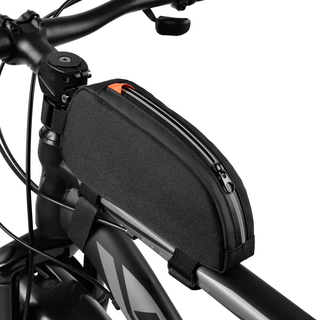 Custom Luminous Design Water-Resistant Bike Storage Accessories Pouch Bicycle Front Frame Bag Bike Top Tube Bag 