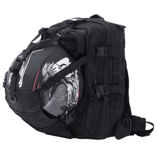 New Design Water Resistant Large Capacity Molle Cycling Helmet Storage Hiking Helmetcatch Backpack Motorcycles Helmet Bag
