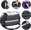Hot Selling Large Water Resistant Bicycle Storage Bag Cycling Front Bags Bike Handlebar Bag with TPU Touch Screen Phone Holder