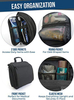 New Design Organizer Water Resistant Hanging Travel Luggage Bag Makeup Bag Travel Toiletry Bag With Hook