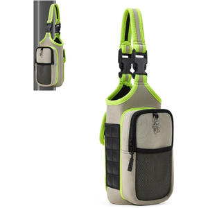 2025 New Fashion Magnetic Gym Bag Magnetic Water Bottle Bag Magnetic Water Bottle Sleeve Bag with Phone Pocket