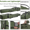 Hot Selling 600D Large Capacity Portable Customized Fishing Rod Bag Case Foldable Fishing Pole Holder Bag