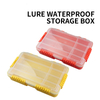 Fishing Lure box Multifunctional Waterproof Accessories Storage Box Outdoor Fishing Bait Single Layer Insert Bait Box