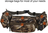 Woodland Camo 600D Polyester Waterproof Waist Bag Hunting Camouflage Fanny Pack for Men Woman