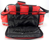 Red Trauma Bag Emergency Medical EMT First Aid Bag with Durable Stitching And Seams