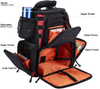  Custom Factory Price Fishing Tackle Backpack with 4 Trays Large Waterproof Fishing Tackle Bag