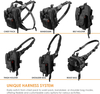 Hot Selling Custom Durable Multi Usage Chest Pack Heavy-Duty Water Resistant Running Vest Waist Bag