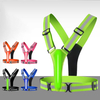 Safety Reflective Vest LED Adjustable Running Lights High Visibility Safety Running Vest for Night Walking Jogging