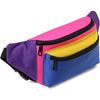 Women's Fashion Colorful Waist Bag for Festival Travel Party Belt Bags Newly Shoulder Chest Fanny Pack