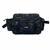 Multi-function Camouflage Fly Fishing Tackle Storage Waist Pack with Waterproof Tarpaulin Bottom
