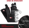 Waterproof Sports Magnetic Water Bottle Carrier Holder Tumbler Bag Cup Sleeve Gym Pouch Sling Bag