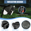 Large Waterproof Strap-On Wedge Cycling Tool Pouch Bike Under Seat Pack Bicycle Saddle Bag with Water Bottle Holder for Bike
