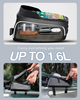 1.6 L Outdoor Rainproof Bicycle Accessories Bicycle Phone Holder Bike Front Frame Pack Bike Top Tube Bag with TPU Touch Screen 