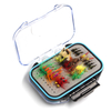 Amazon Hot Selling Fly Fishing Box Two-Sided Waterproof Lightweight Fly Box Easy Grip Transparent Lid Fly Fishing Lures Box