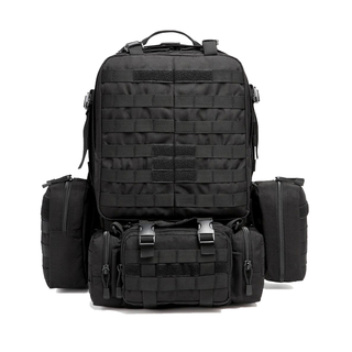 Best Selling Tactical Rucksacks Military Backpack with 3 Removable Pouches for Indoor and Outdoor Use