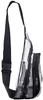  Stadium Approved Clear Shoulder Crossbody Backpack Clear PVC Sling Bag