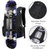 Large Capacity Travel Duffle Bag Outdoor Ski Boot Bag Lightweight Skateboard Backpack Soccer Bag with USB Port