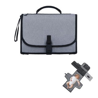 Waterproof Baby Nappy Mat Tote Bag Portable Diaper Travel Changing Pad for Boys and Girls Baby Shower Gifts
