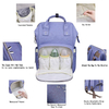 Large Capacity Baby Diaper Bag Backpack Multi-Function Waterproof Travel Nappy Tote Bag for Both Mom and Dad