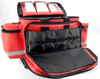Red Trauma Bag Emergency Medical EMT First Aid Bag with Durable Stitching And Seams