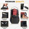 Hot Selling Custom Durable Water Bottle Pouch Multi Storage Pockets Magnetic Attachment Gym Bag