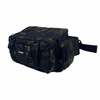 Multi-function Camouflage Fly Fishing Tackle Storage Waist Pack with Waterproof Tarpaulin Bottom