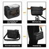 2025 New Style Water-resistant Insulated Design Bicycle Front Pack Shoulder Bag Bike Handlebar Bag with TPU Touch Screen 