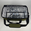 Large Capacity Waterproof Fishing Tackle Bag 600D Polyester Fishing Cooler Bag with Reflective Insulated Lining