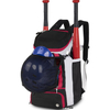 Waterproof Large Capacity Sports Training Baseball Backpack Softball Equipment Bag Softball Bag with Shoes Compartment