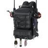 2025 New Fashion Waterproof Fishing Tackle Storage Bag Fishing Backpack Sling Bag with Rod Gear Holder