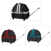 New Fashion Outdoor Designer Dog Pet Trolley Cat Carriers Travel Carrier Trolley Stroller Bag Pet Cages Carriers Houses 