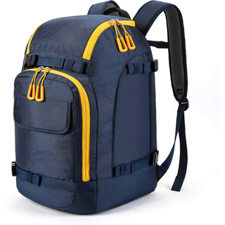 New Design Outdoor 50L Water Resistant Padded Travel Bag Ski Boot Bag Skiing Travel Backpack Boot Bag
