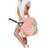 New Style Flower Printed Pickleball Paddles Shoulder Bag for Ladies Girls Lightweight Tennis Racket Tote Bag